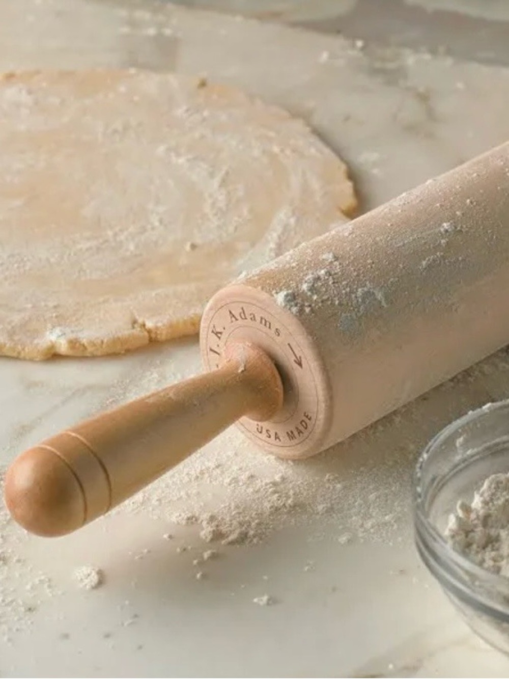 JK ADAMS (NEW) patisserie high quality professional grade rolling pin /maple